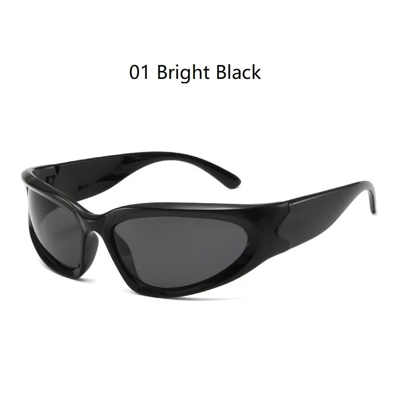 Kaleido Futuristic Wrap Shades