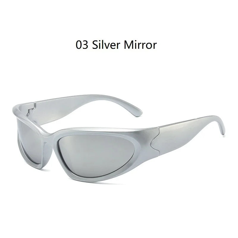 Kaleido Futuristic Wrap Shades