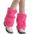 Kaleido Fuzzy Leg Warmers
