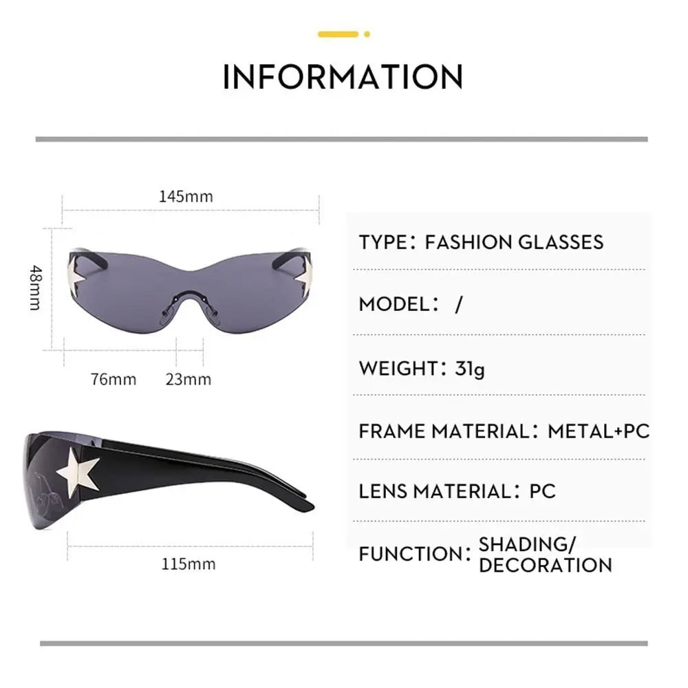 Kaleido Star Wrap Shades