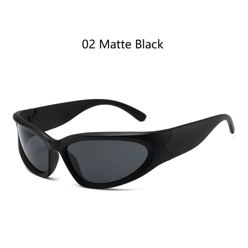 Kaleido Futuristic Wrap Shades