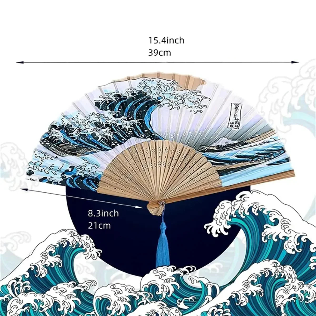 Kaleido Kanagawa Wave Fan