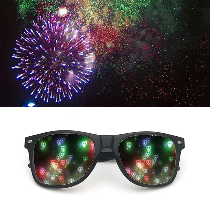 Kaleido Prism Diffraction Glasses