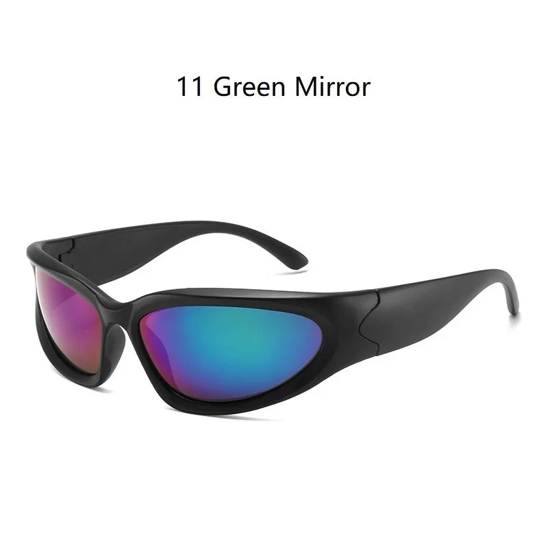 Kaleido Futuristic Wrap Shades