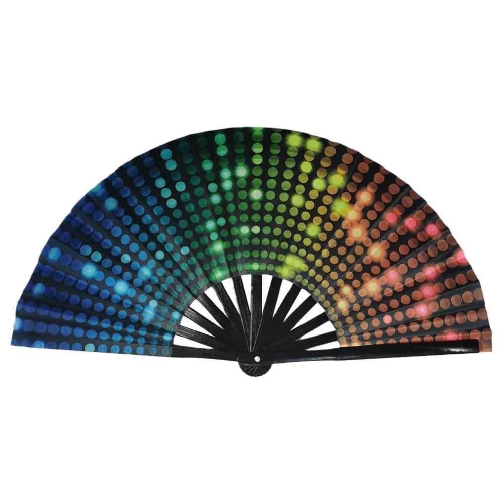 Kaleido Rave Hand Fan