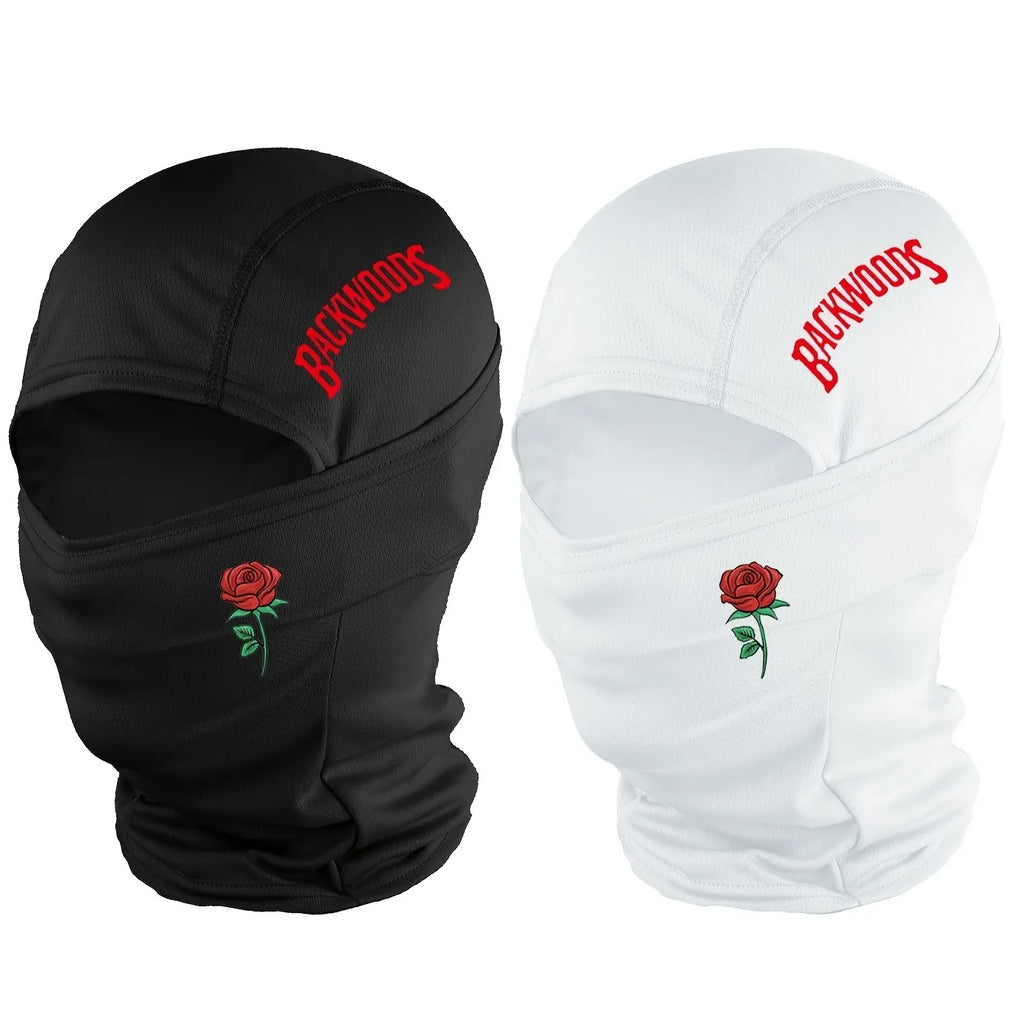 Kaleido Rose Print Balaclava Backwoods