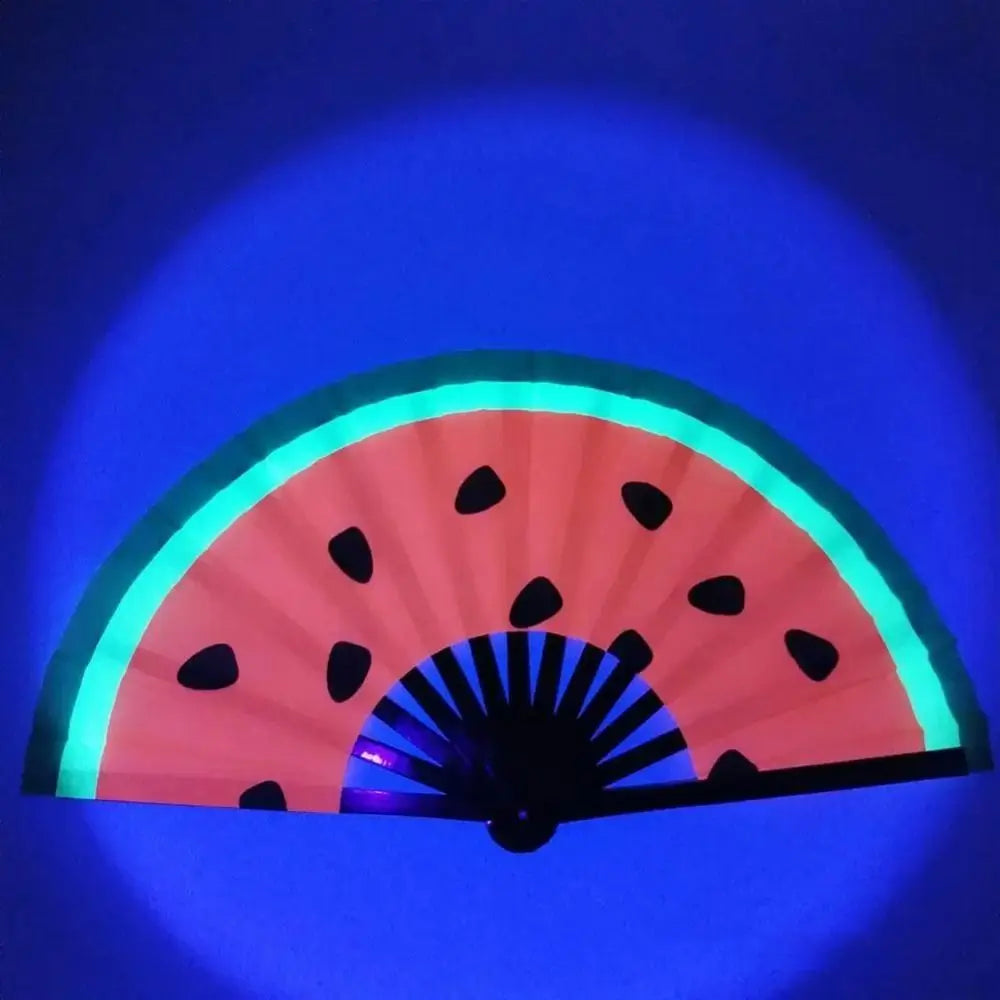 Kaleido Rave Hand Fan