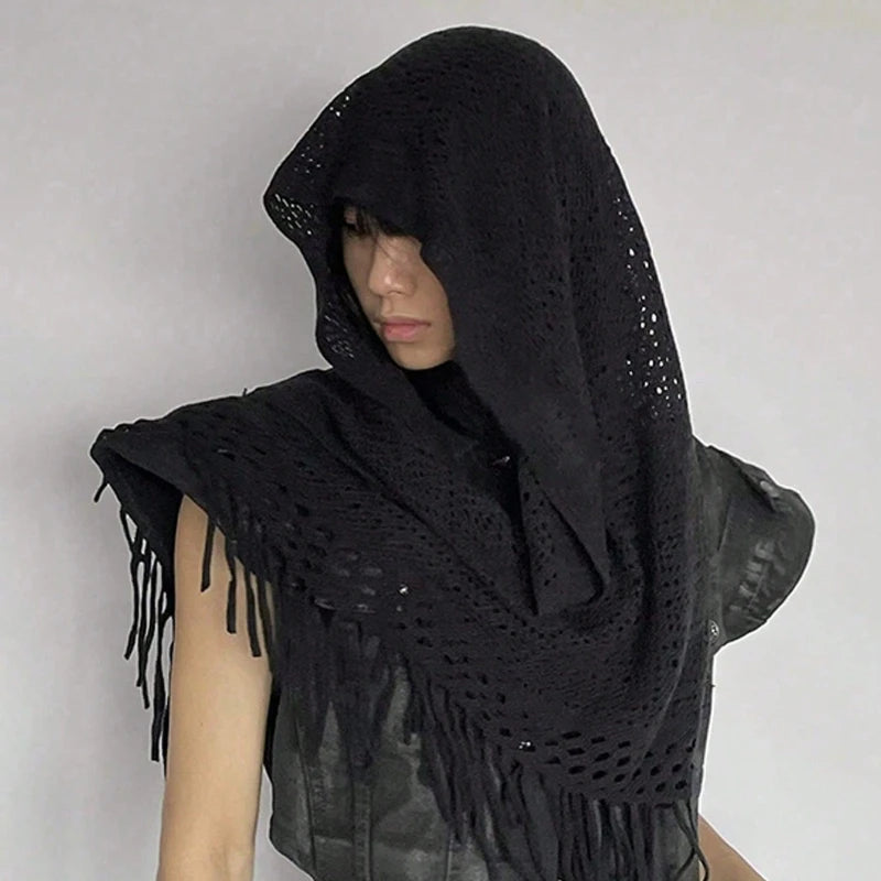 Kaleido Tassel Bandana Scarf