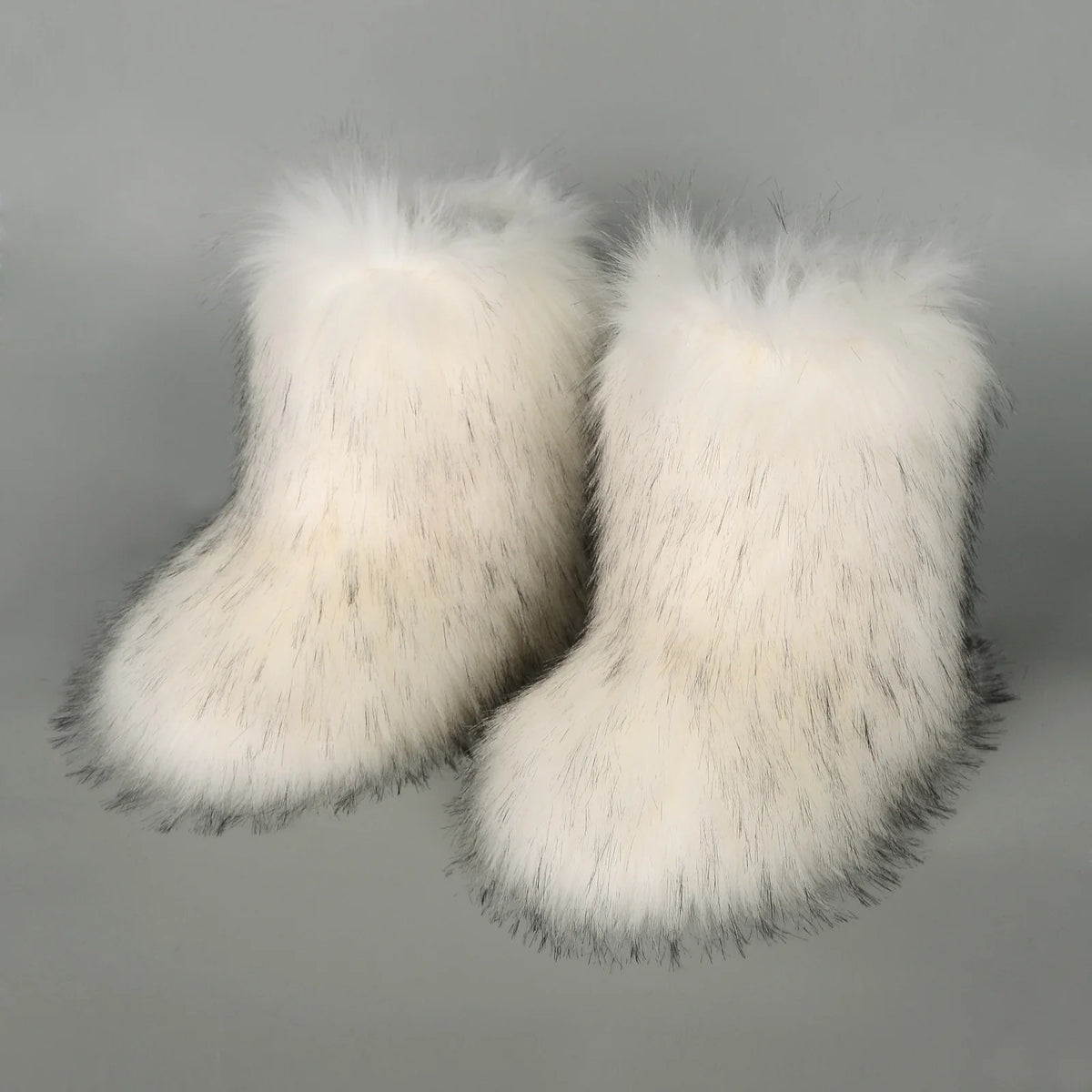 Kaleido Fuzzy Fur Boots