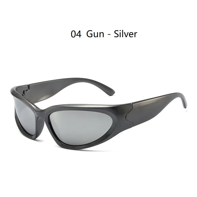 Kaleido Futuristic Wrap Shades