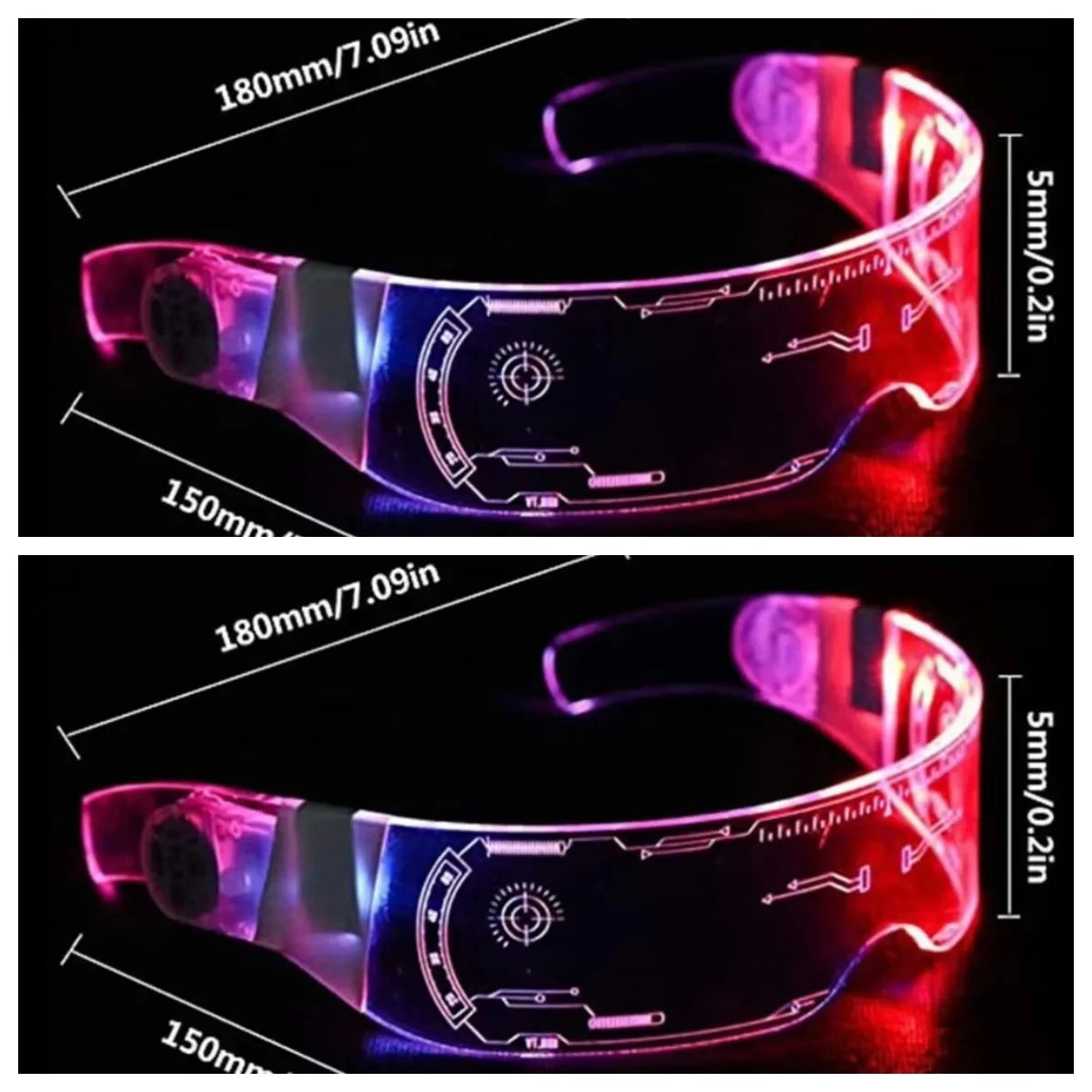 Kaleido Glow Visor
