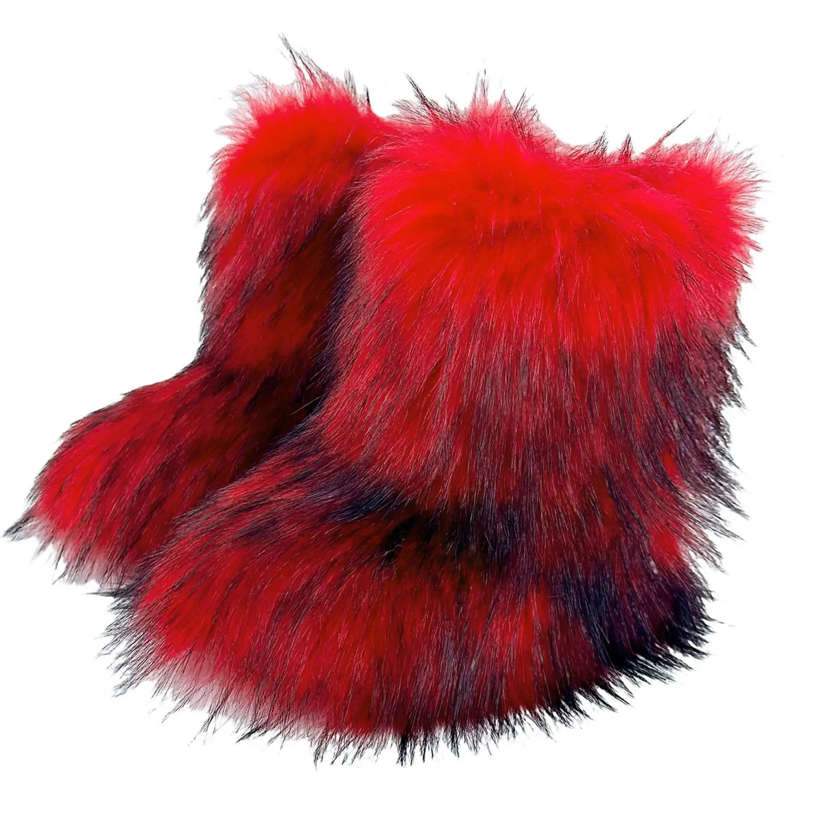 Kaleido Fuzzy Fur Boots