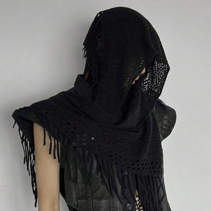 Kaleido Tassel Bandana Scarf