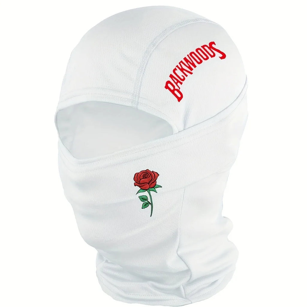 Kaleido Rose Print Balaclava Backwoods