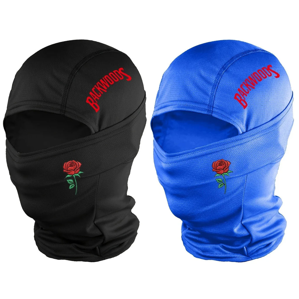 Kaleido Rose Print Balaclava Backwoods