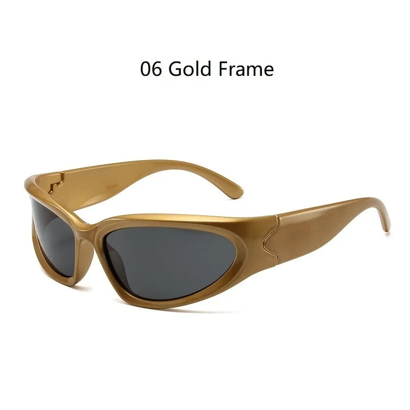 Kaleido Futuristic Wrap Shades