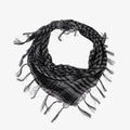 Kaleido Plaid Fringe Scarf