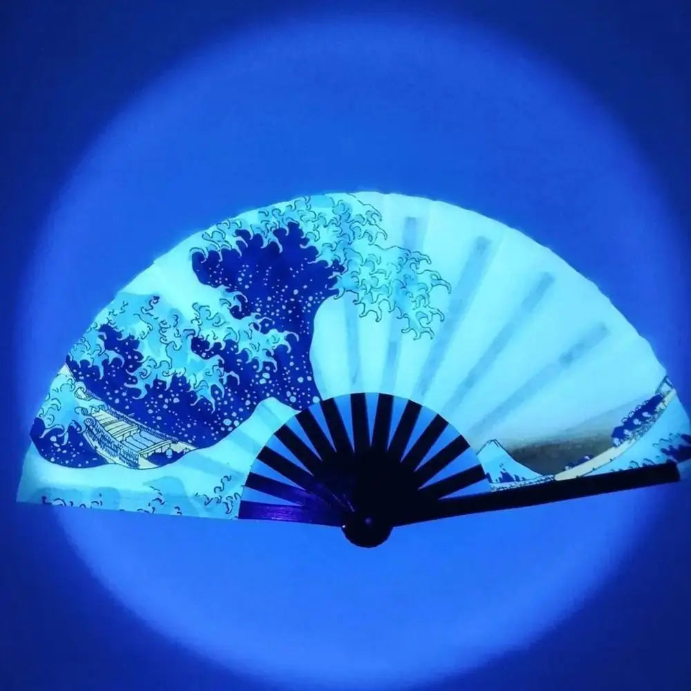 Kaleido Rave Hand Fan