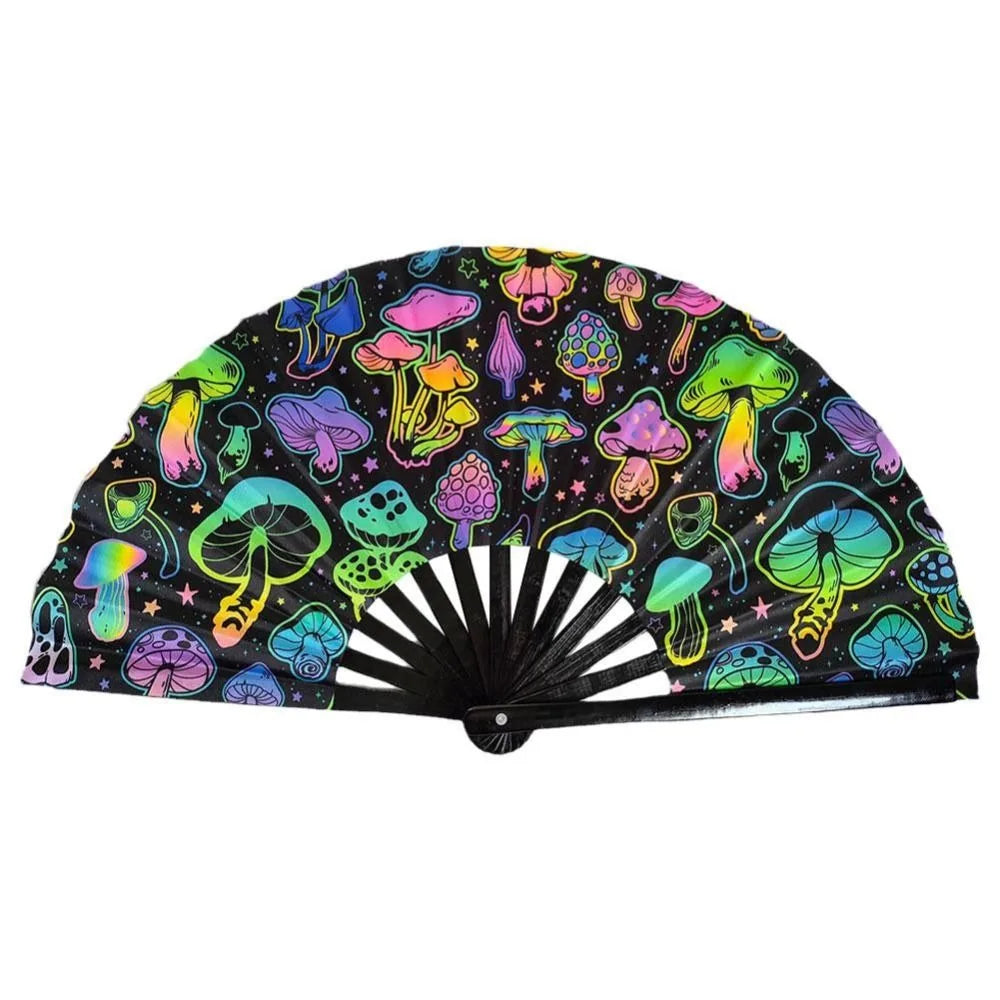 Kaleido Rave Hand Fan